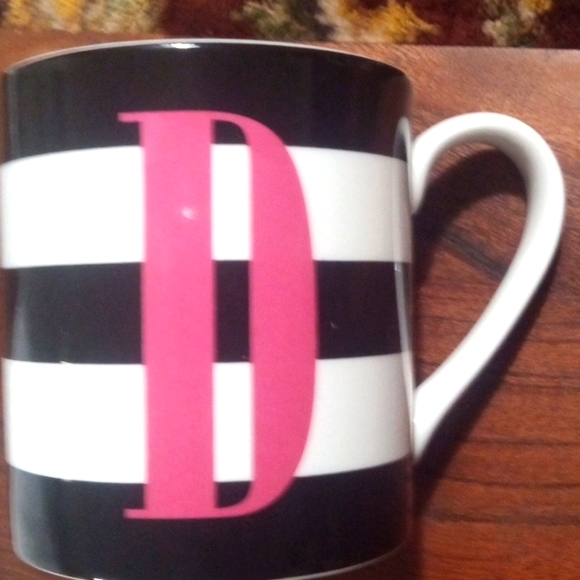 Kate Spade New York Wickford Red Letter Day Lenox Monogram D - Picture 1 of 3